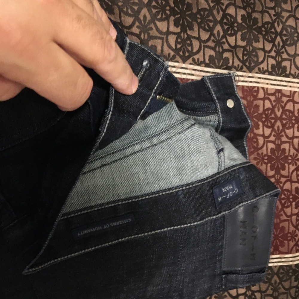 Citizens Of Humanity Slim Straight Jeans - Dark Indigo